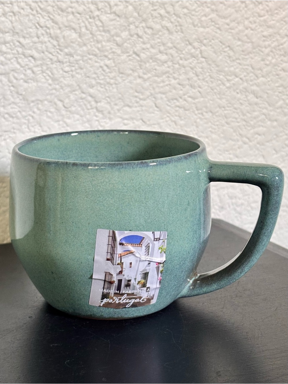 SUBLIME RUSTIC HANDCRAFTED MADE IN PORTUGAL COFFEE MUG NEW